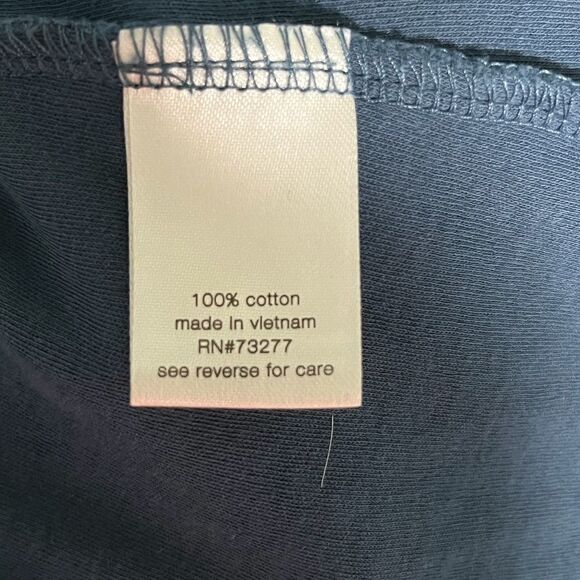 ELIZABETH AND JAMES Welles blue Faux-Wrap Belted T-Shirt carefree Maxi Dress - Picture 6 of 7